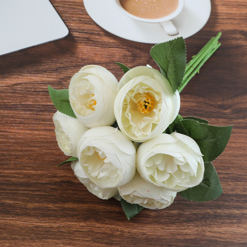 A wedding bouquet of seven peonies for brides Item Picture