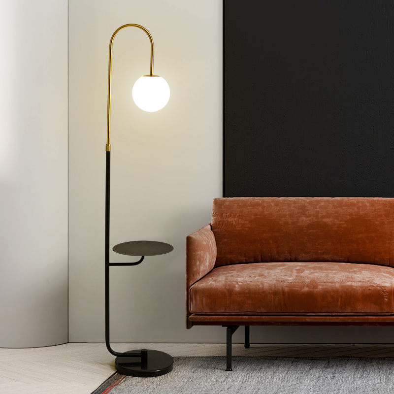 Feathered hanging fish floor lamp Application Scenario