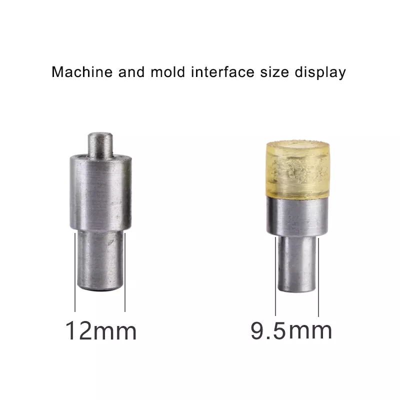 手压纽扣机/纽扣安装机器/铸铁压扣机白底实物图
