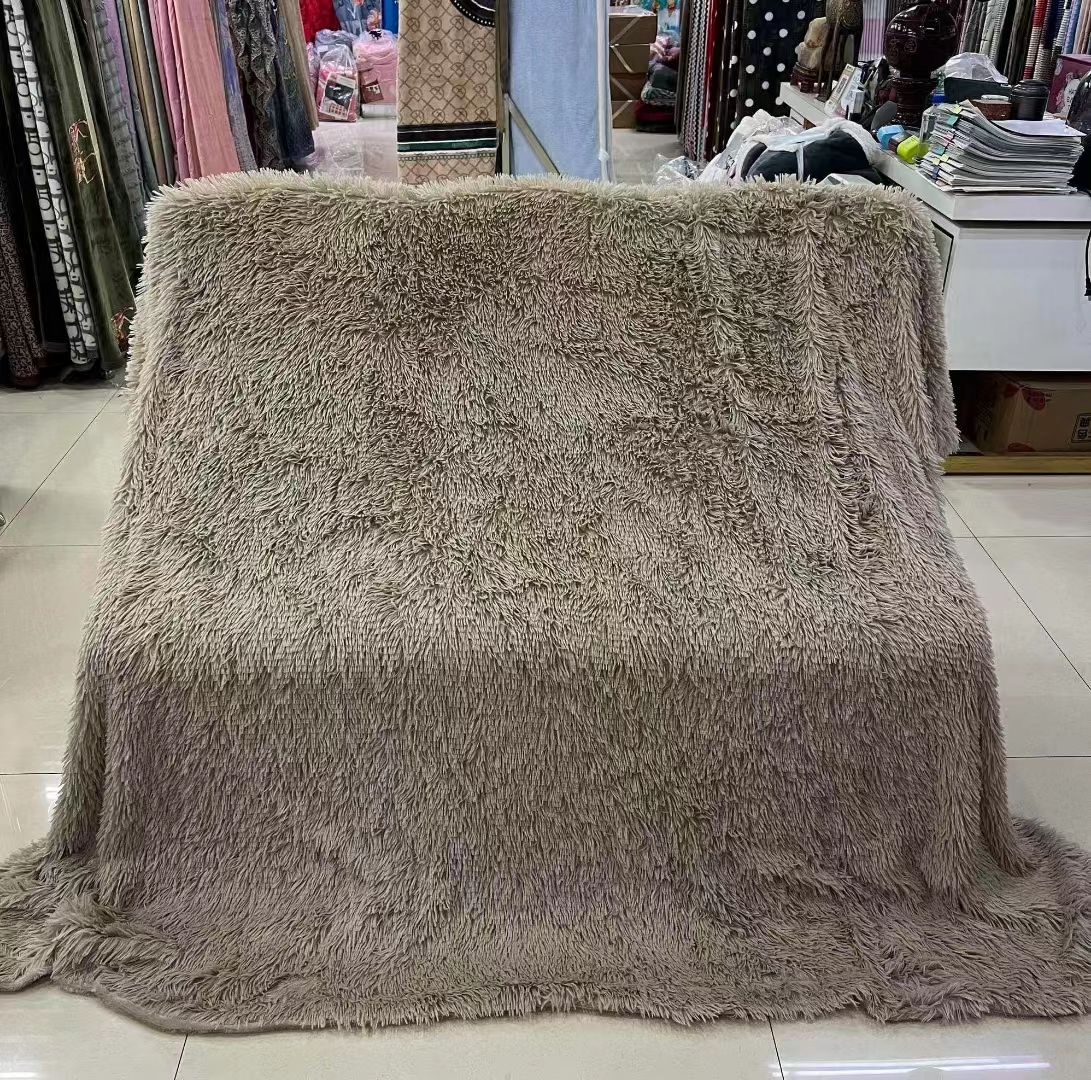 单层裸毯 毛毯 毯子 手感舒适 颜色多样可选2