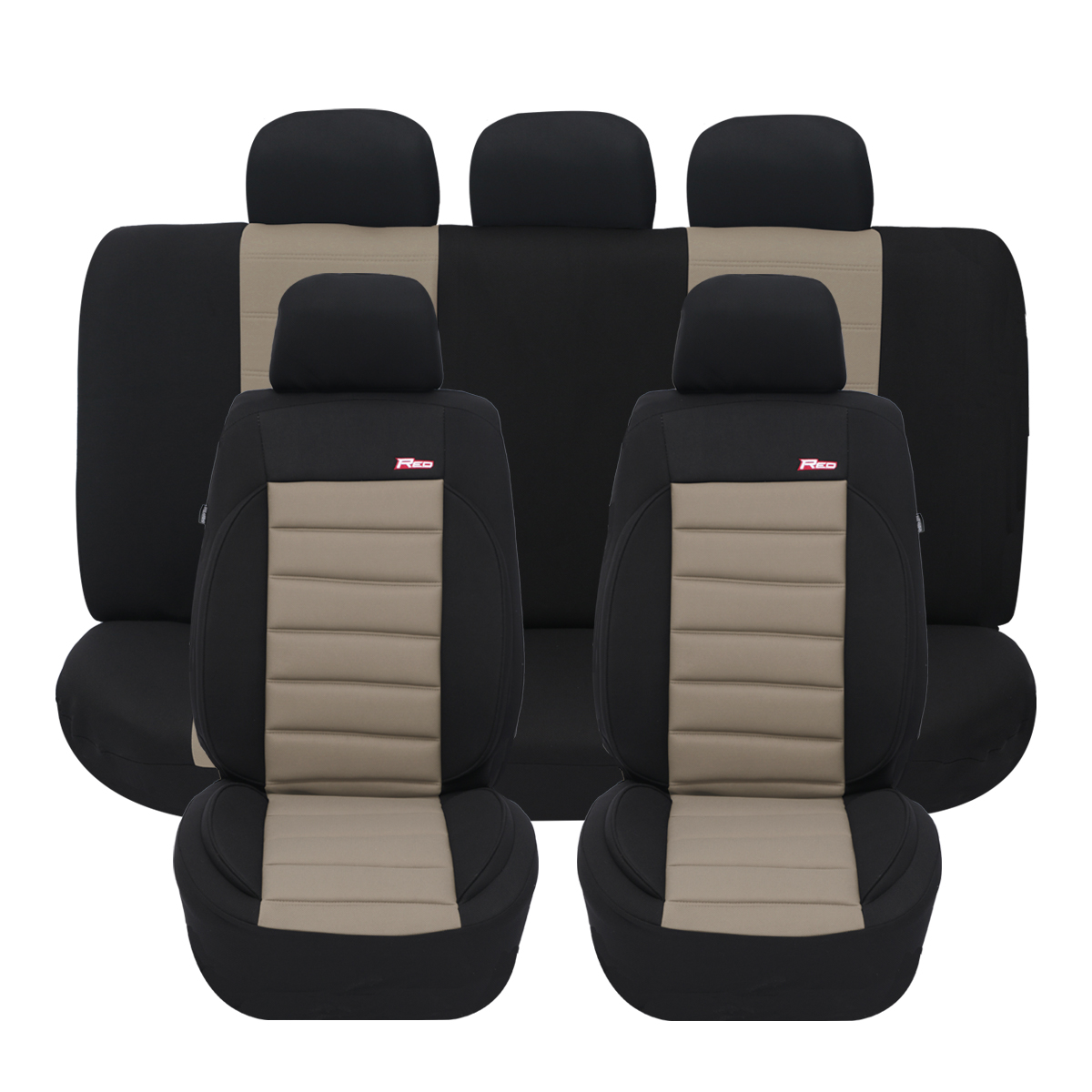 汽车座椅套/座垫/通用座套白底实物图