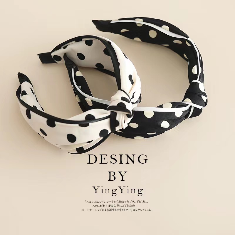 带齿防滑发箍/夏季简约百搭/中间结发箍细节图