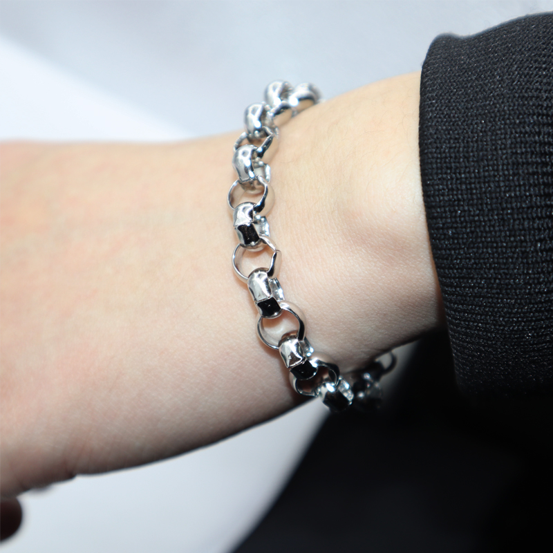 不锈钢项链/项链/首饰白底实物图