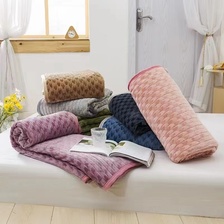 单层裸毯 毛毯 毯子 手感舒适3