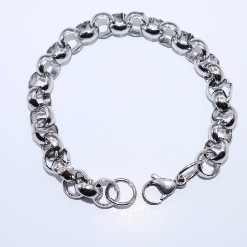  不锈钢饰品时尚手链 光泽好品质 靓丽人生 不朽其内 高质量水平不锈钢的领袖 芳泽大地 特钢明星 铮铮的情怀梦星宝208图