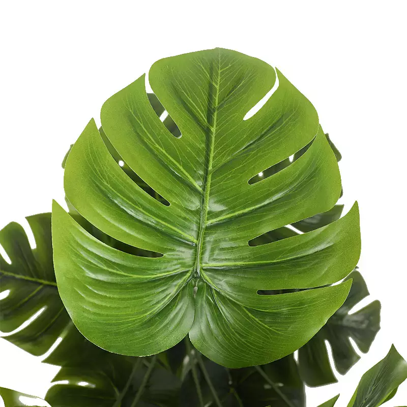 仿真植物大型绿叶18头红掌龟贝叶北欧风创意绿植盆栽居家摆件装饰详情图5