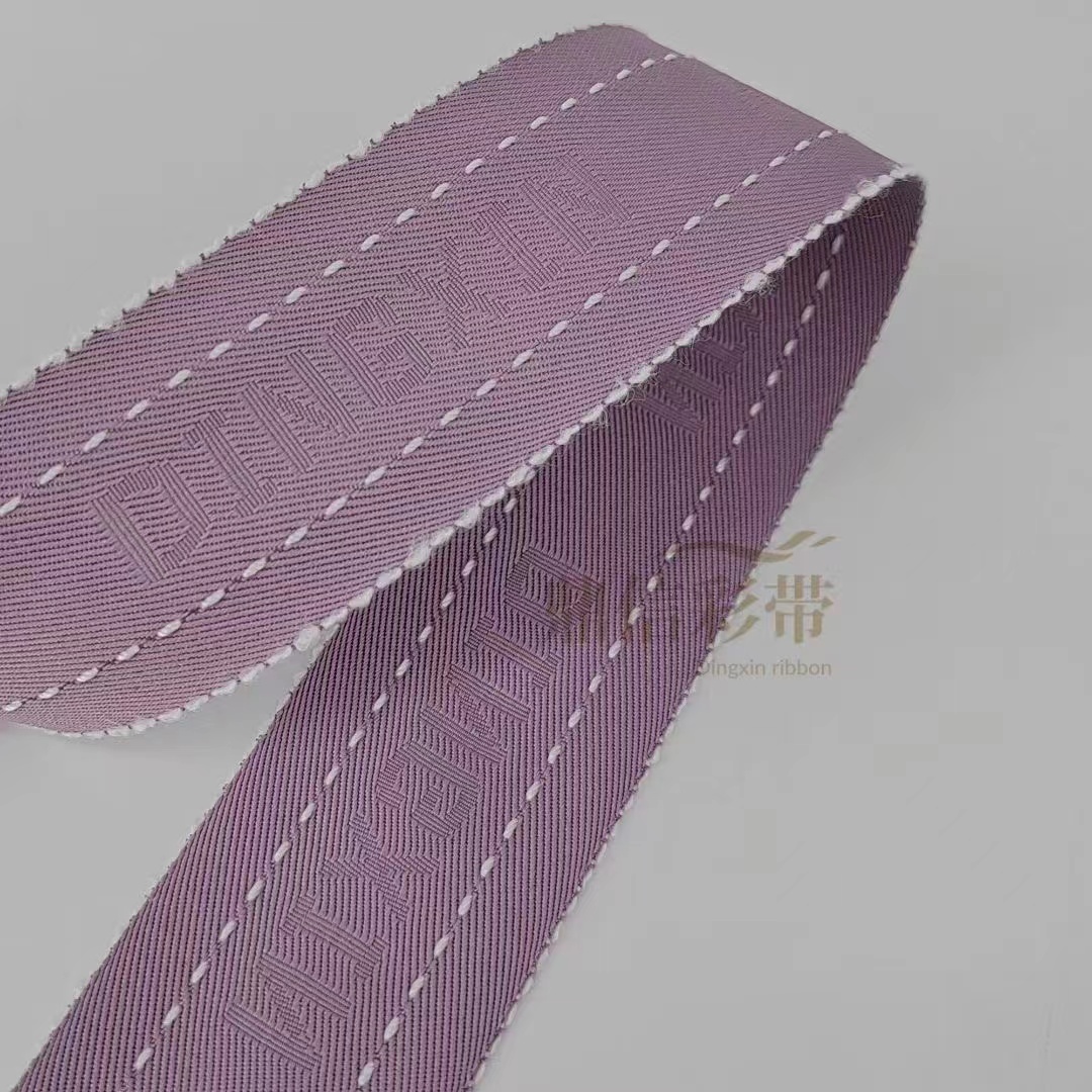 Korean premium DX rough-edge fabric lace ribbon factory direct sales, export 100Y Specification image