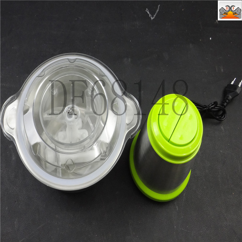 料理器/不锈钢电动绞肉机/家用厨房工具/绞菜器/绞馅打肉白底实物图