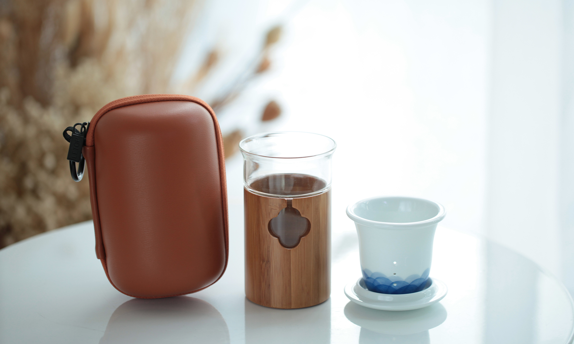 至为家居严选茶盘山海自饮装系列楠竹茶器茶道配件家具套装家居楠竹
