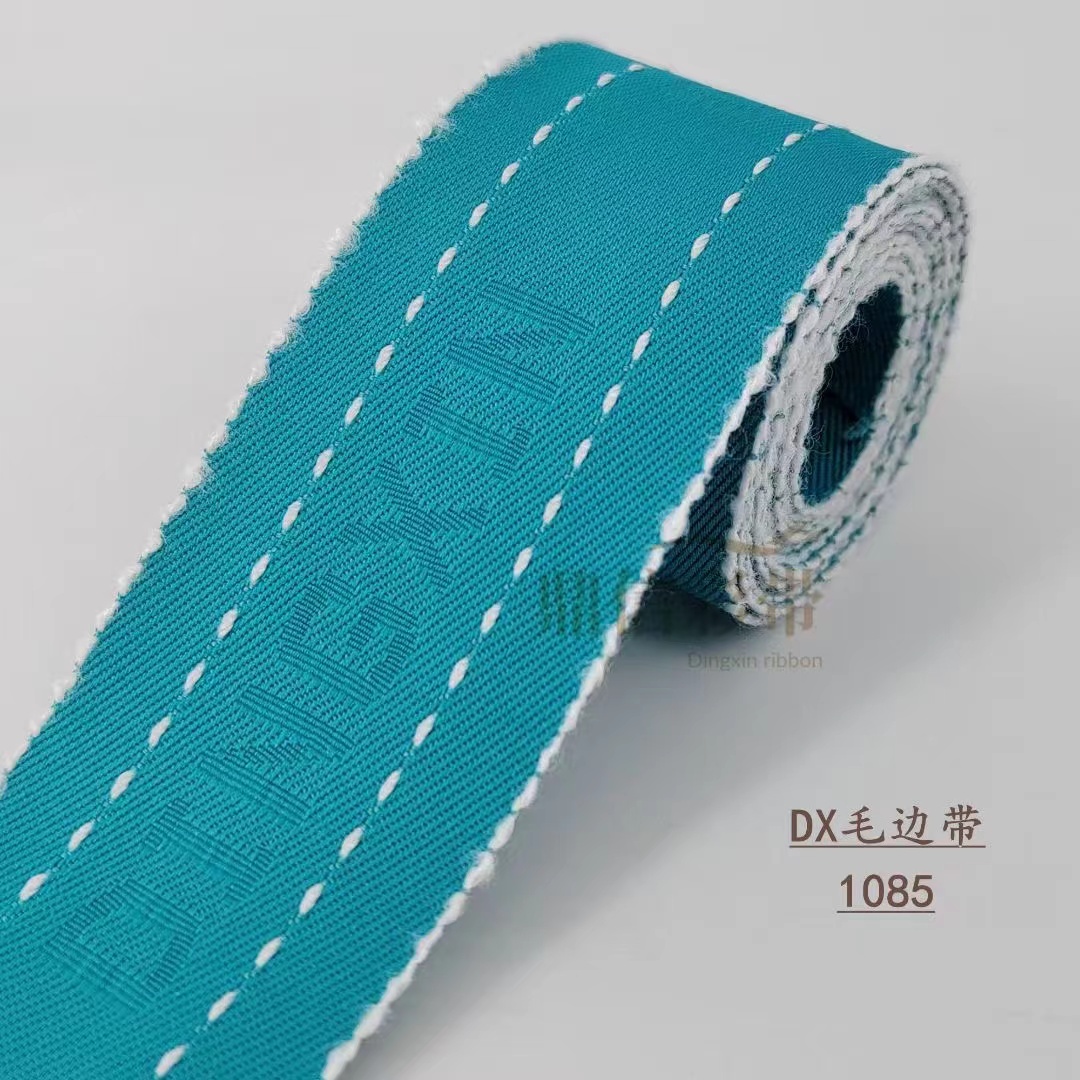 Korean premium DX rough-edge fabric lace ribbon factory direct sales, export 100Y details Picture
