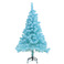 1.8米圣诞树蓝色喷雪橱窗商场家居装饰1.2/1.5/1.8抖音ins风场景装扮图