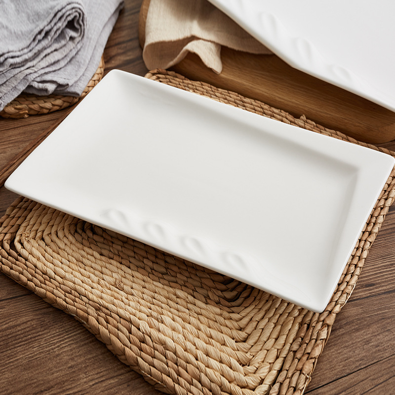 陶瓷盘/大理石甜品架/木头船/陶瓷碗碟/密胺斗笠碗细节图