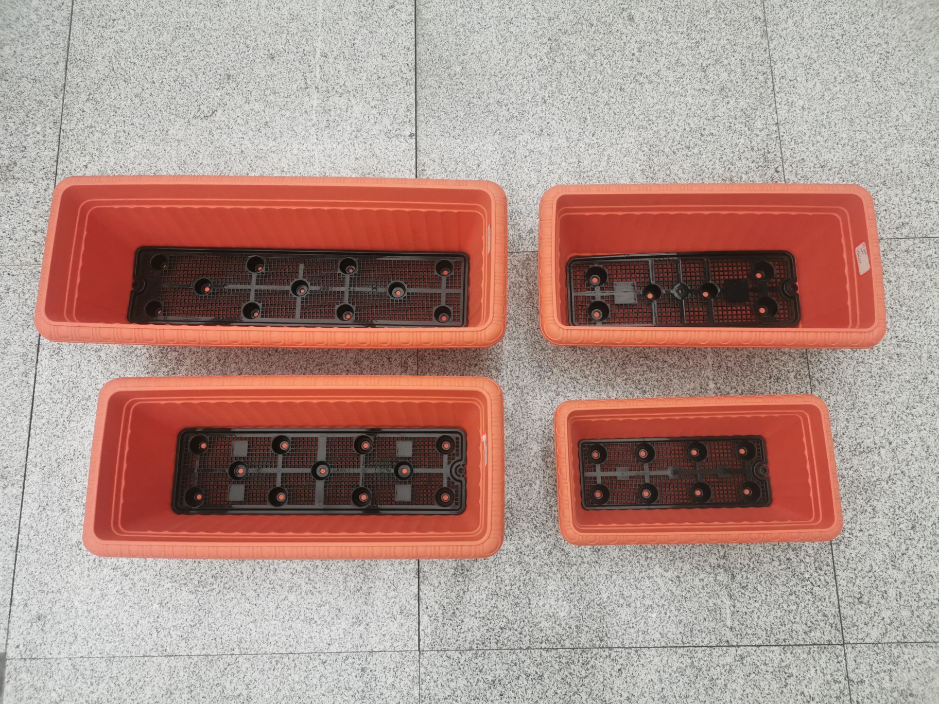 Rectangular POTS for growing vegetables and flowers Item Picture