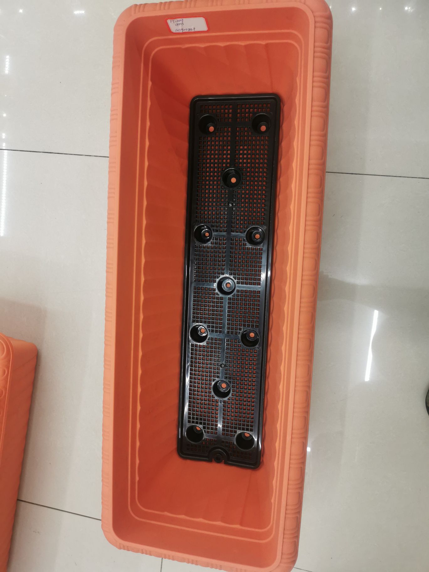 Rectangular POTS for growing vegetables and flowers details Picture