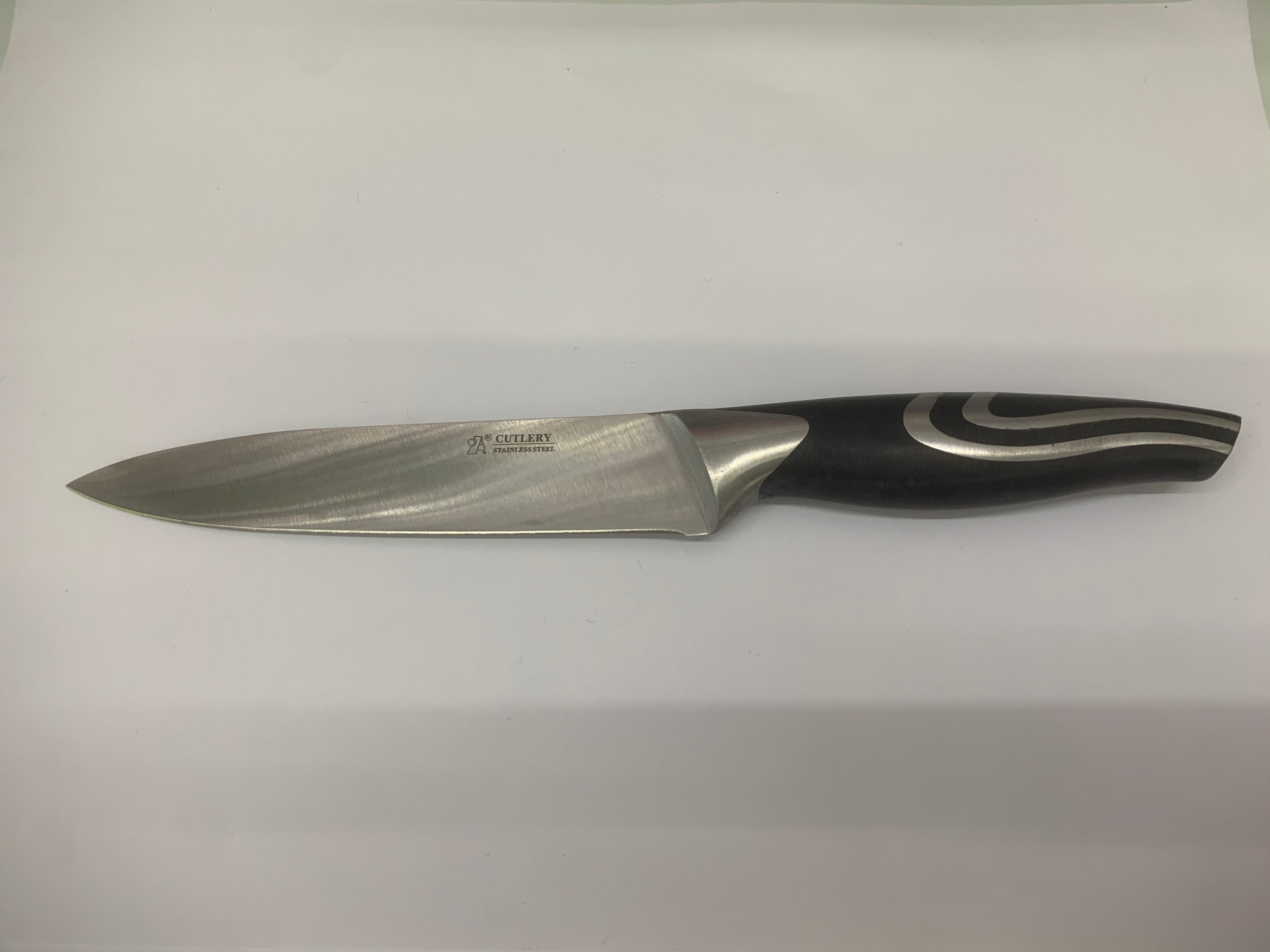 家用不锈钢条纹厨师刀多用途刀具餐刀水果刀小刀