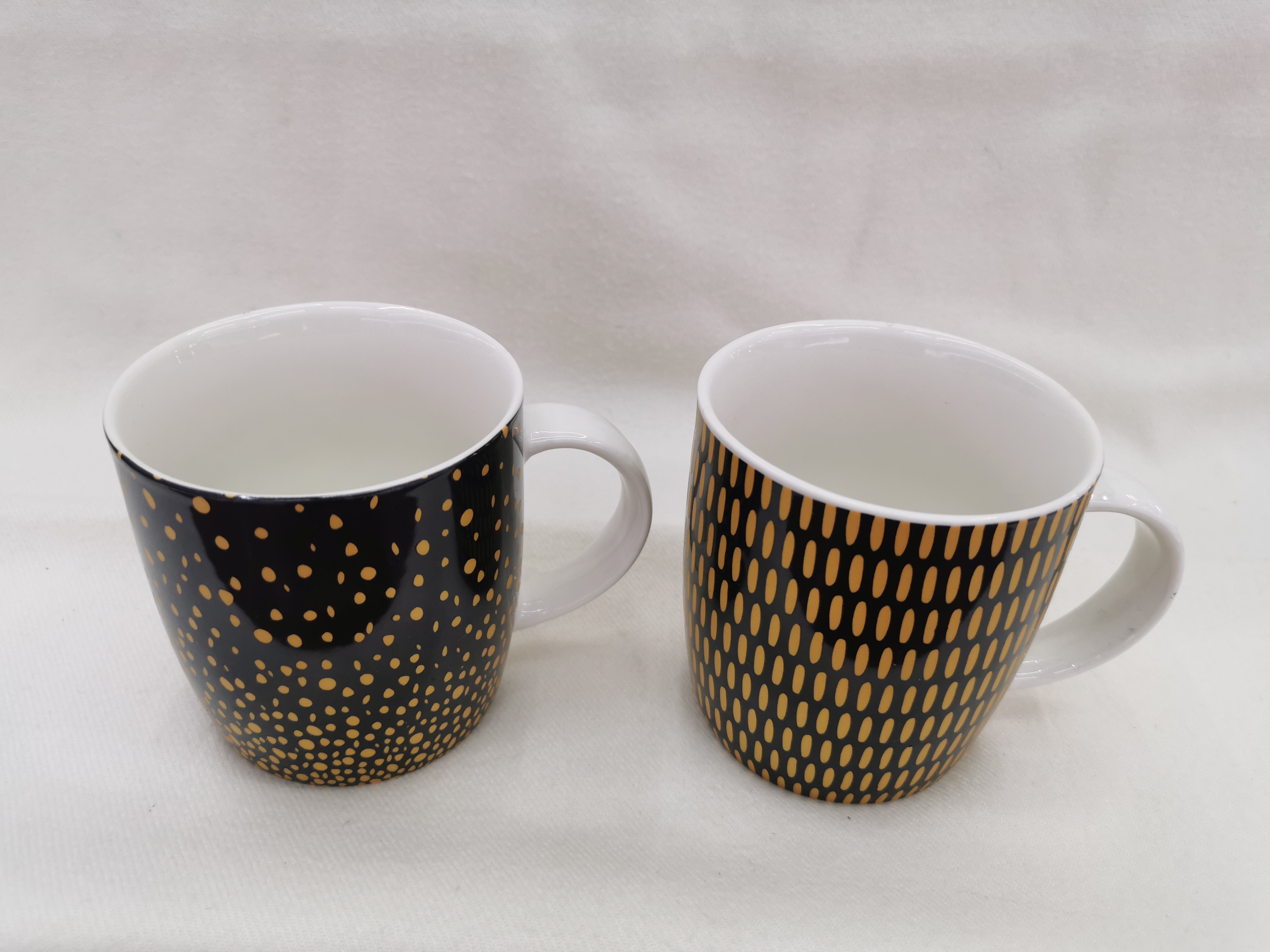 Coffee water cup, European and American style mug, starry sky cup, KAFE ceramic cup, RUIHUA Specification image