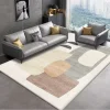 The living room coffee table, carpet, floor mat, crystal velvet, soft home. The bedroom is fully laid to create an atmosphere. The room is covered with anti-slip carpet and washable carpet floor mat Item Picture