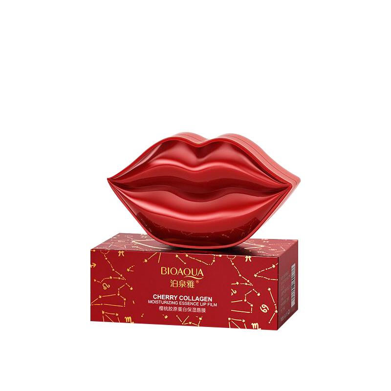 Boquanya Cherry Collagen Moisturizing Lip Mask Hydrates, nourishes and improves lip lines. A refreshing lip mask that is always available in autumn and winter Item Picture