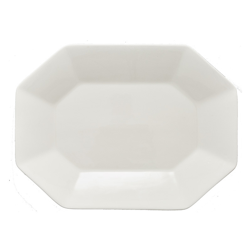 Tableware, plates, ceramic hotel supplies, flat plates, star anise fruit plates, Western plates Item Picture