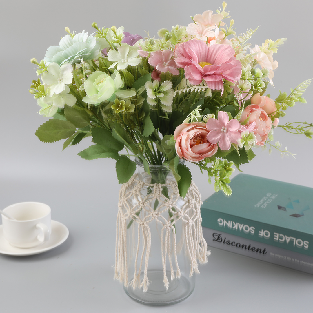 7-head rose chrysanthemum wedding decoration items