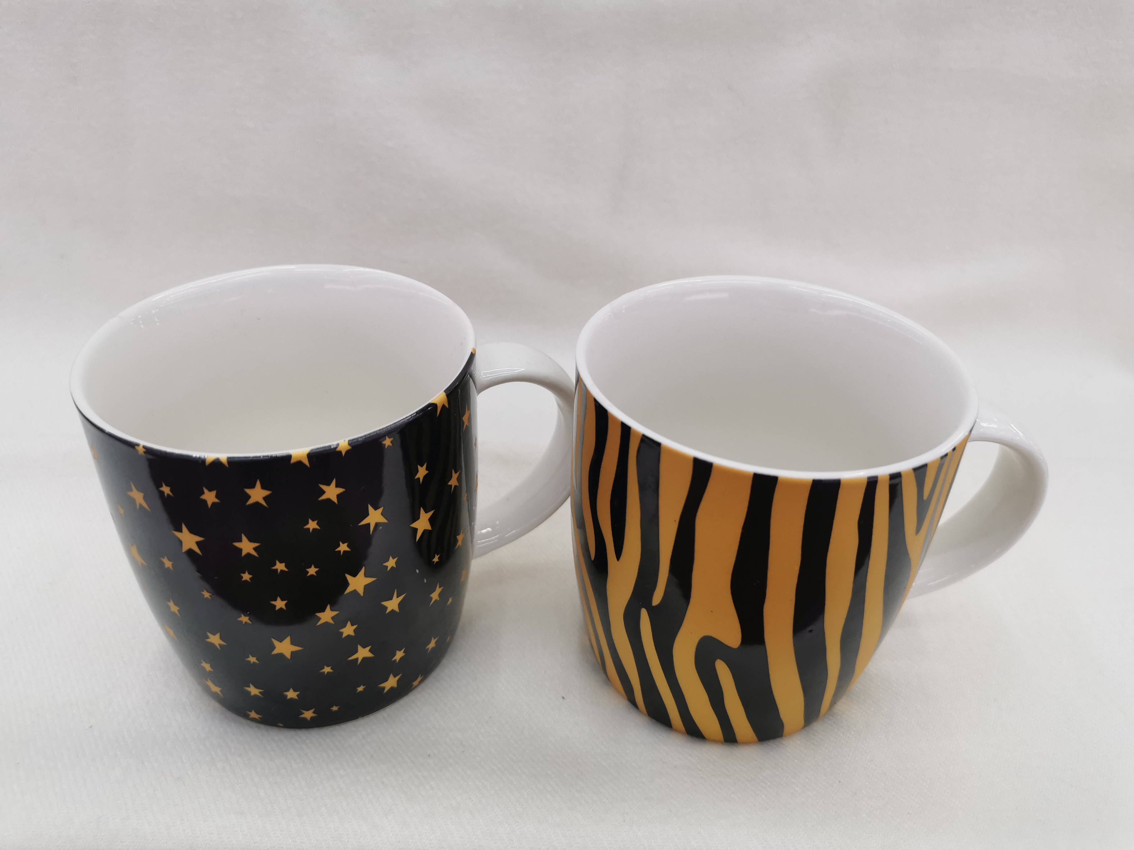 Coffee water cup, European and American style mug, starry sky cup, KAFE ceramic cup, RUIHUA details Picture