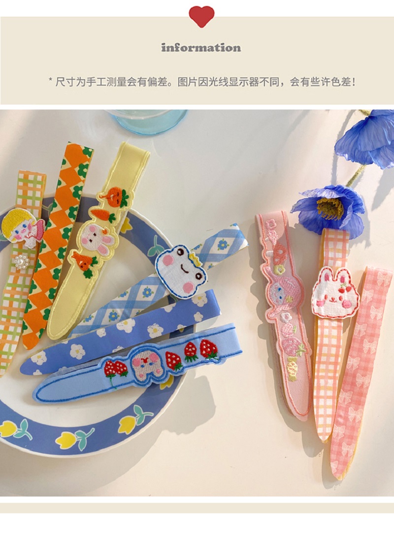儿童发夹小女孩糖果色女童bb夹发卡宝宝碎发夹不伤发发带布的