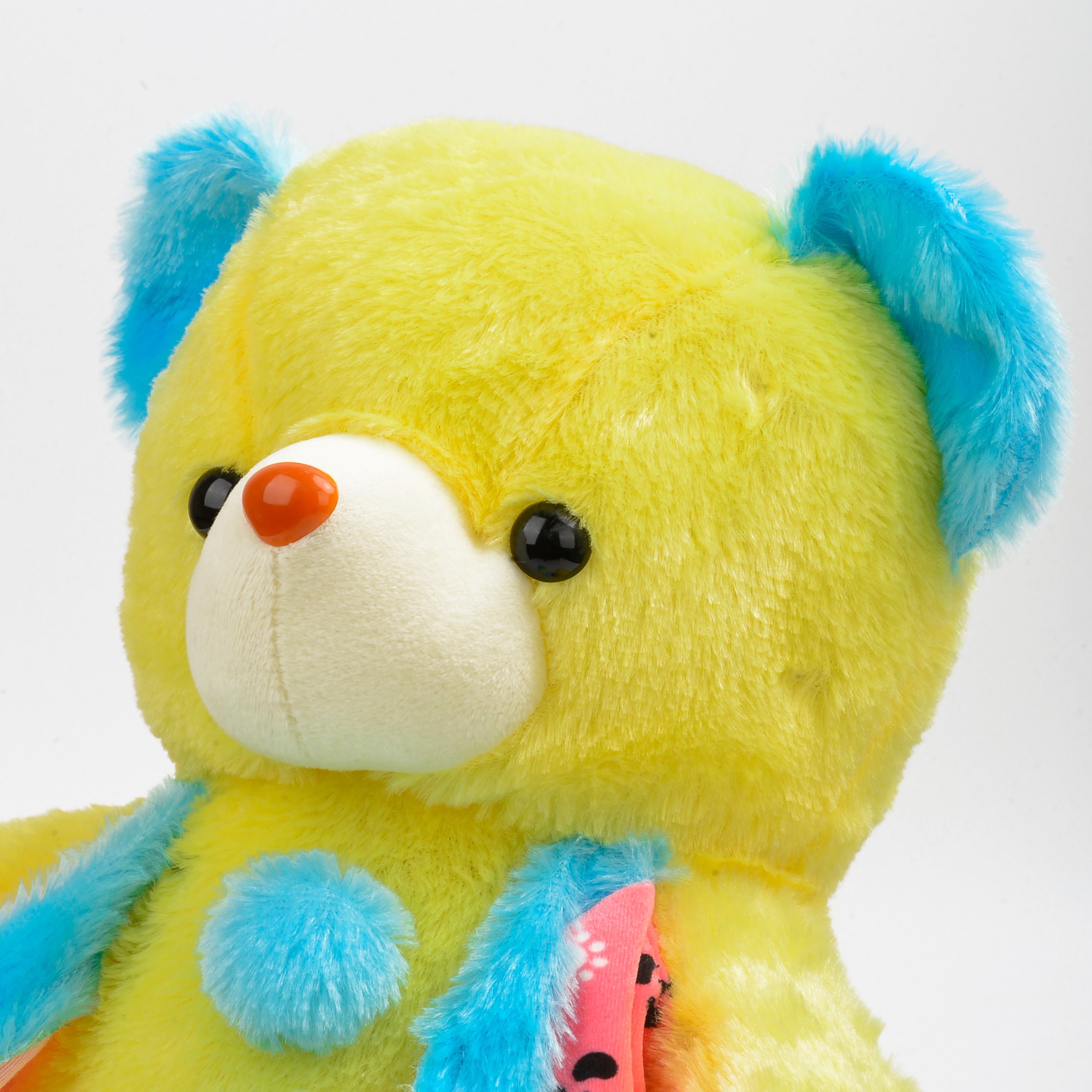 Creative luminous plush toy bear, seven-color luminous cute teddy bear doll manufacturer wholesale festival gifts Specification image