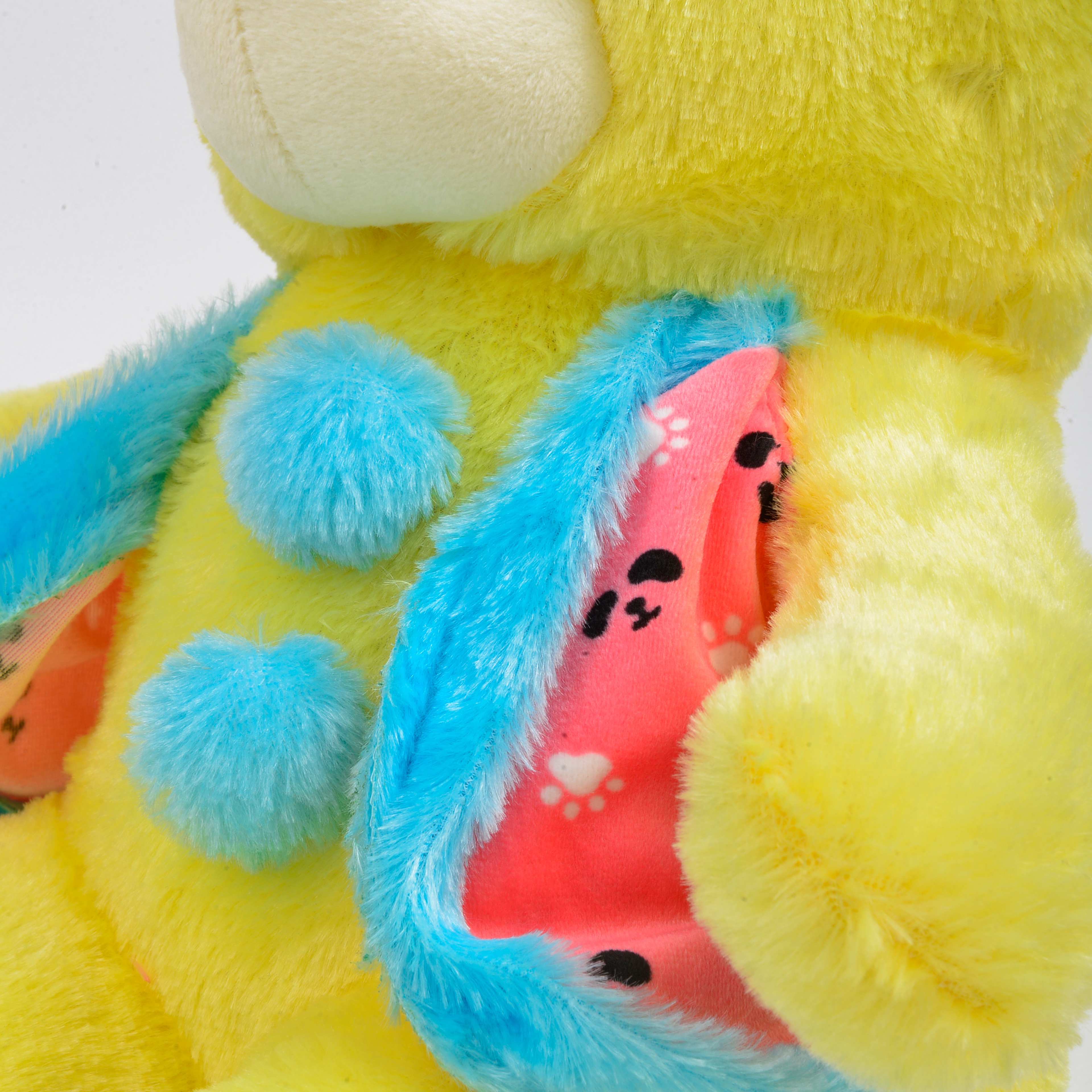 Creative luminous plush toy bear, seven-color luminous cute teddy bear doll manufacturer wholesale festival gifts Application Scenario