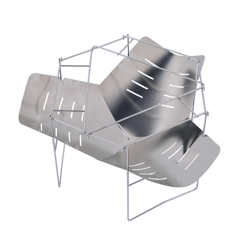 Outdoor ultra-light, foldable and easy-to-store barbecue grill, portable wood-burning stove, charcoal grilling stove Item Picture