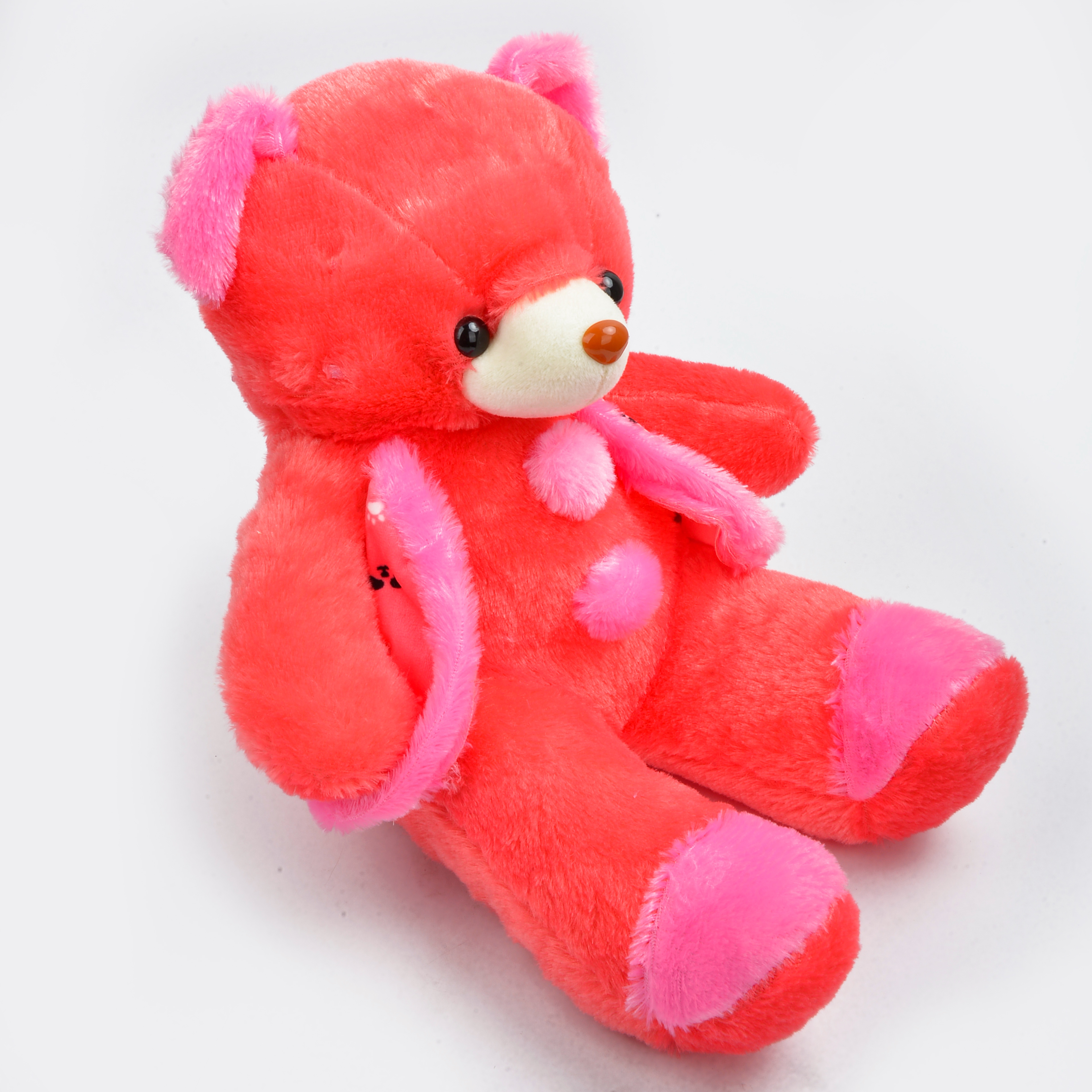 Creative luminous plush toy bear, seven-color luminous teddy bear figurine manufacturer wholesale festival gifts Specification image