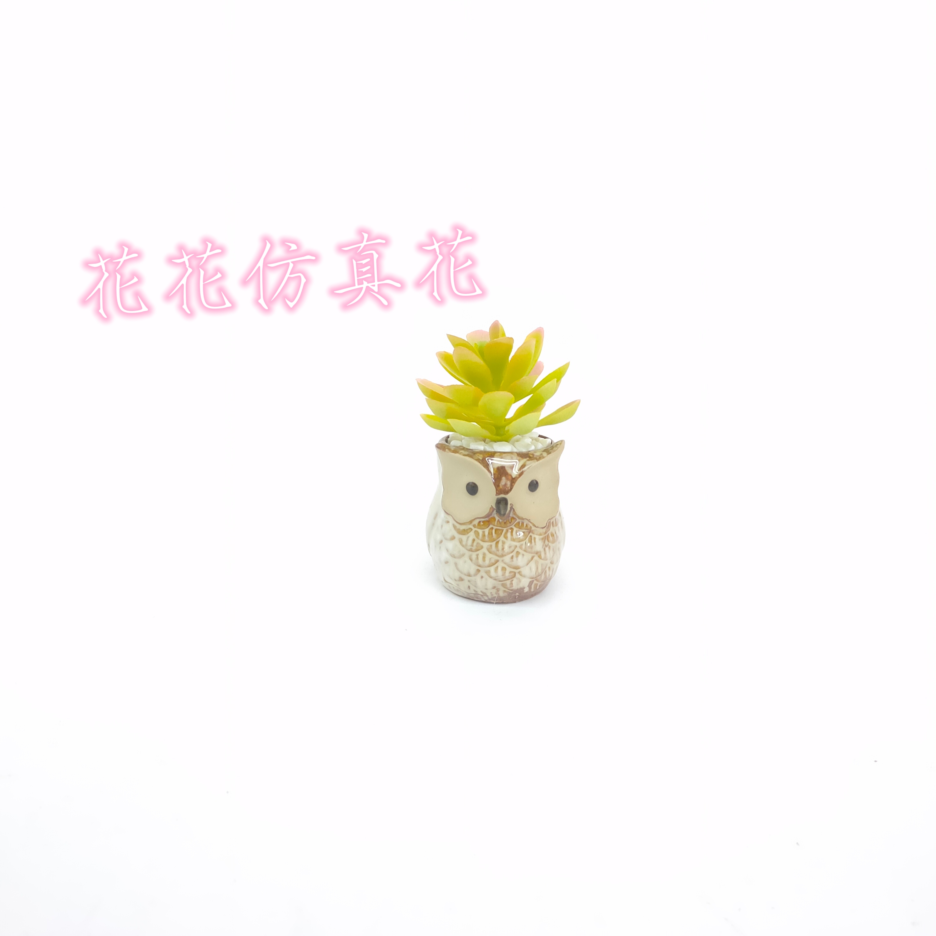 仿真花/假花/盆景白底实物图