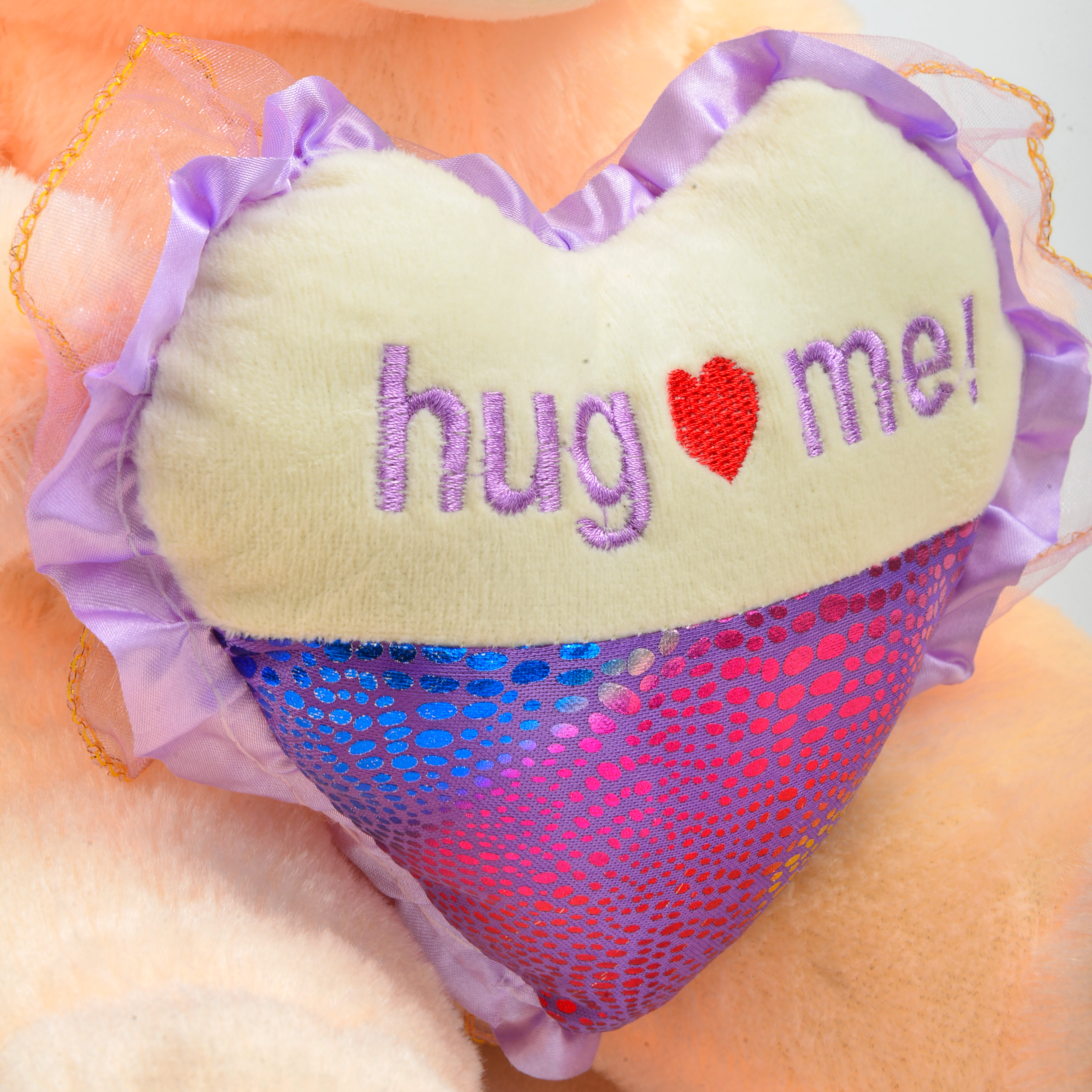 Creativo brillante peluche juguete osito colorido brillante muñeca de amor peluche boneco Application Scenario