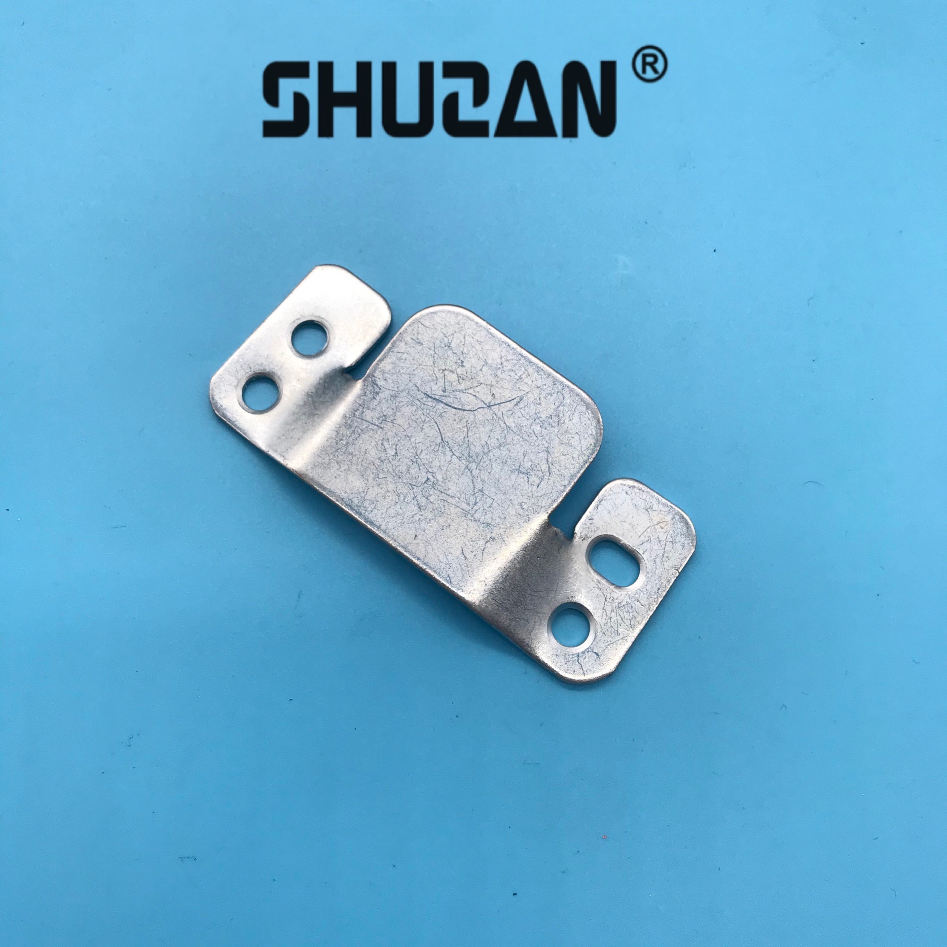 Shuzan high-quality brand hardware accessories, Angle iron, Angle codes, L-shaped thickened Angle code connectors, hardware tools, high-strength anti-corrosion C-type 003 Item Picture