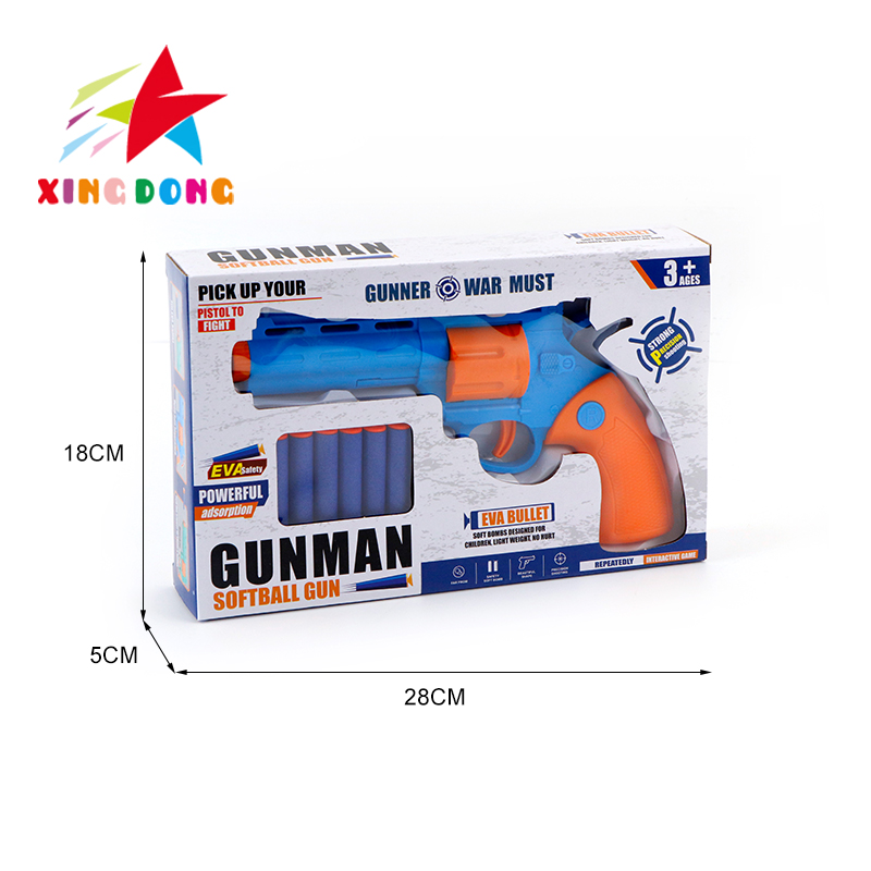 Juguetes para niños soft shot gun juguetes revolver soft shot gun Item Picture