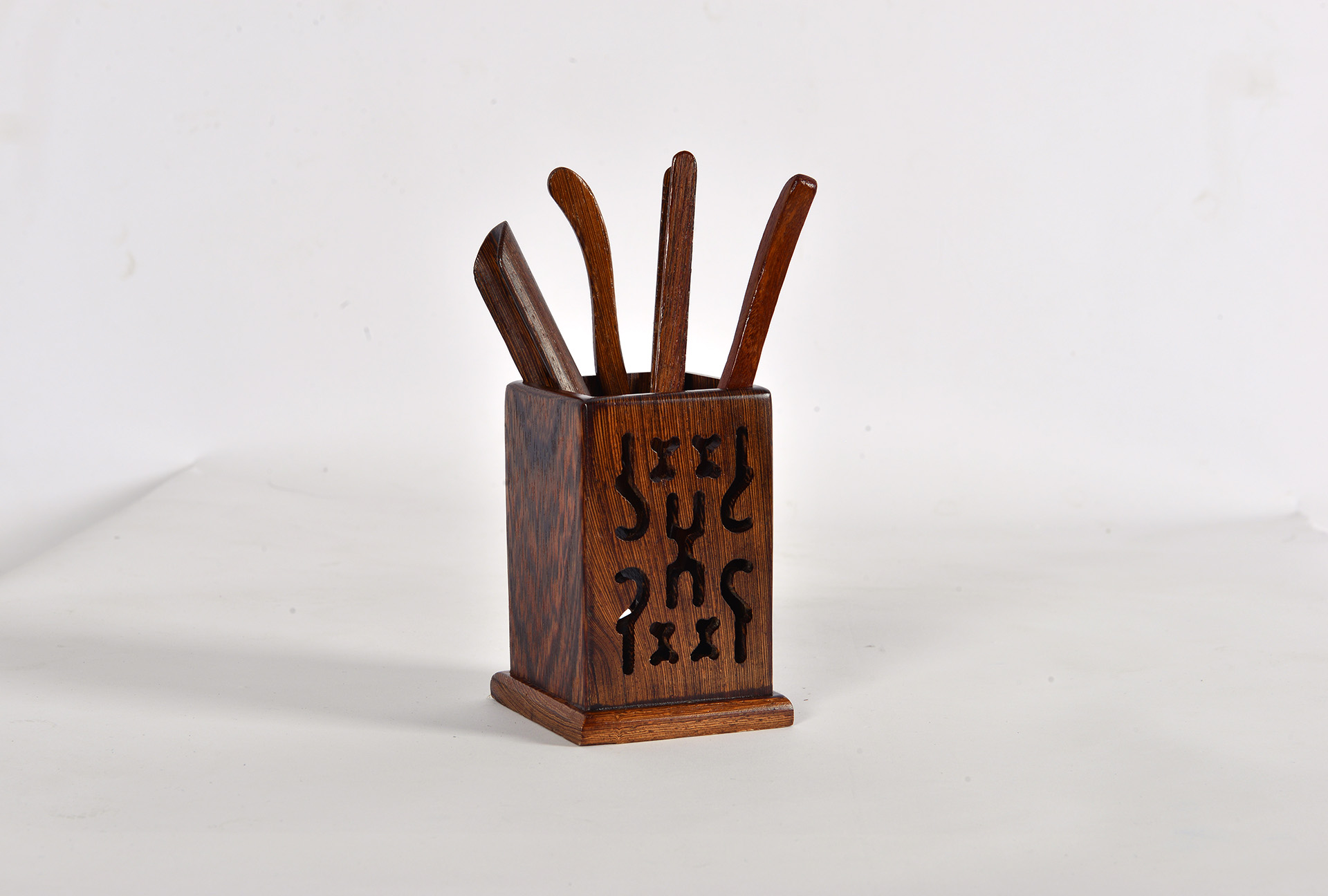 至为家居严选茶盘鸡翅镂空系列楠竹茶器茶道配件家具套装家居楠竹