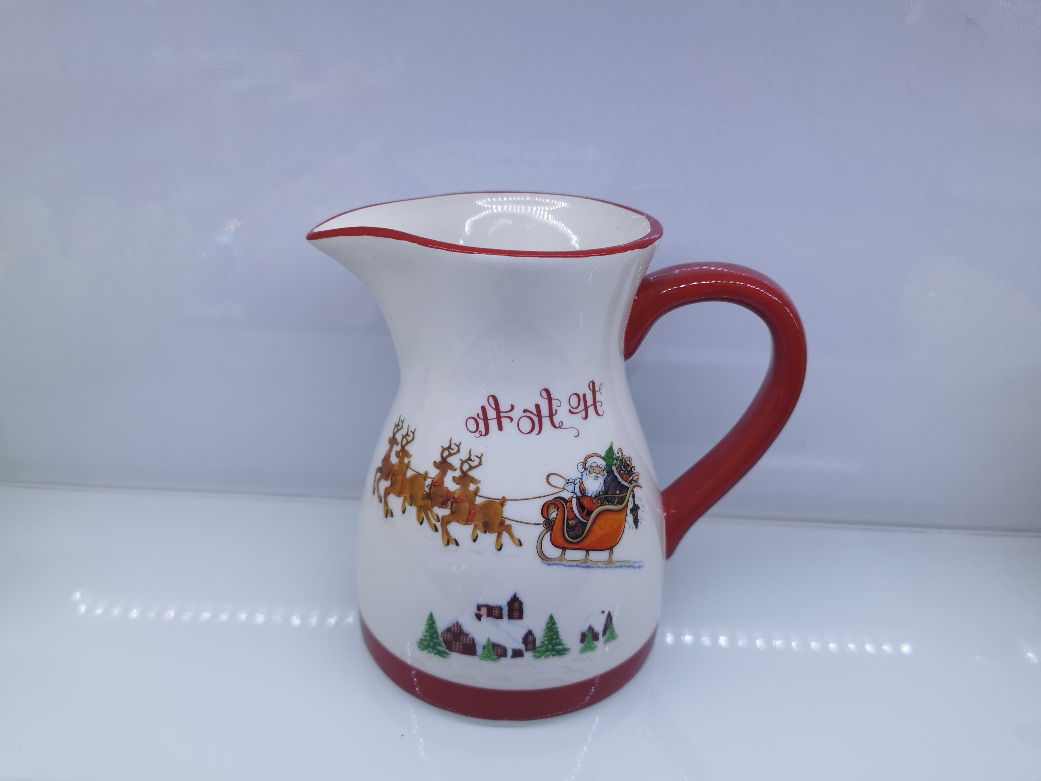 اشجار عيد الميلاد، اشجار عيد الميلاد الملصقة بخزف عيد الميلاد