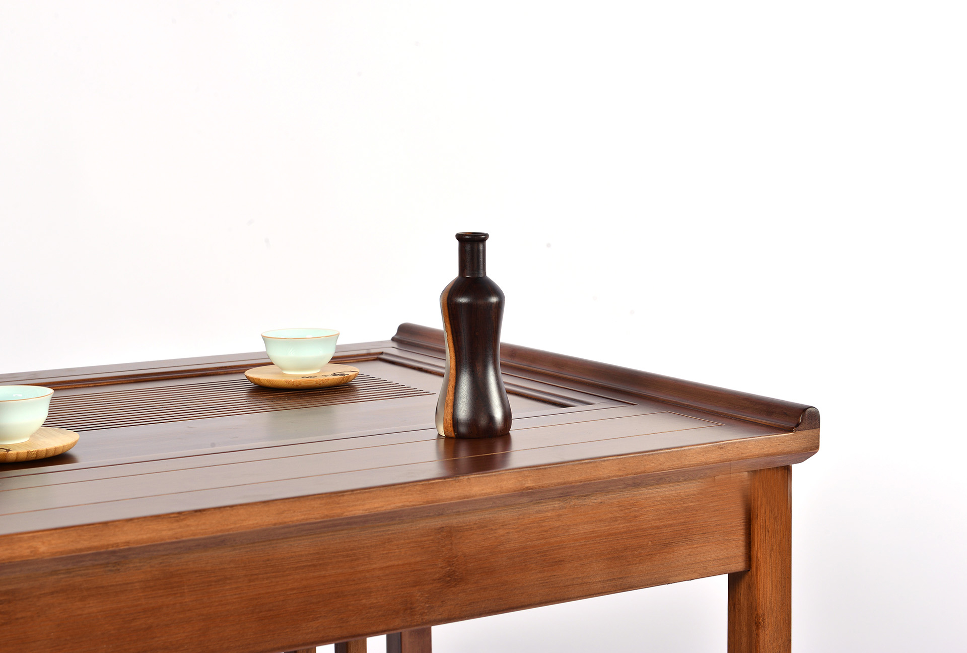 至为家居严选茶盘花插-观音瓶系列楠竹茶器茶道配件家具套装家居楠竹