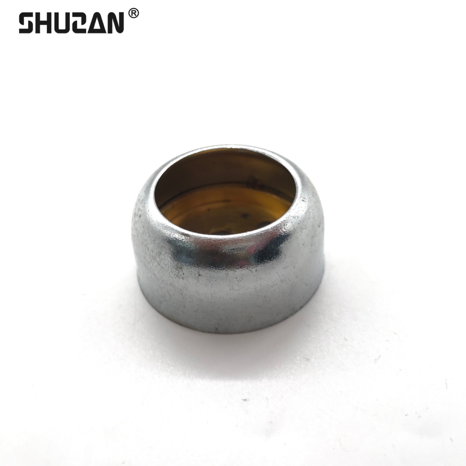 Shuzan well-known brand malleable steel pipe fittings, furniture flange seats, wardrobe clothes supports, hardware accessories, high-strength and corrosion-resistant B series 003 Item Picture