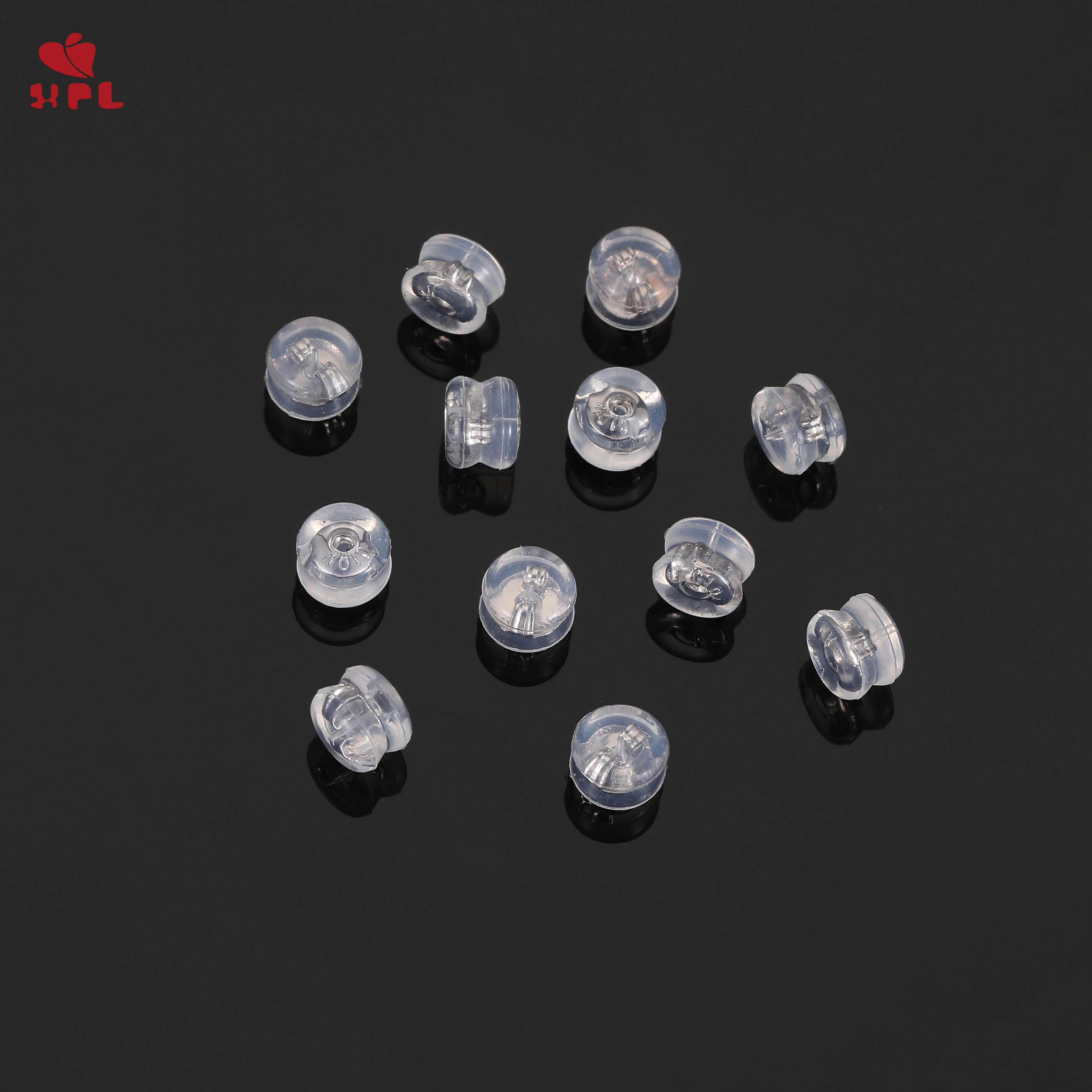 硅胶G18K大耳堵 汉堡耳迫