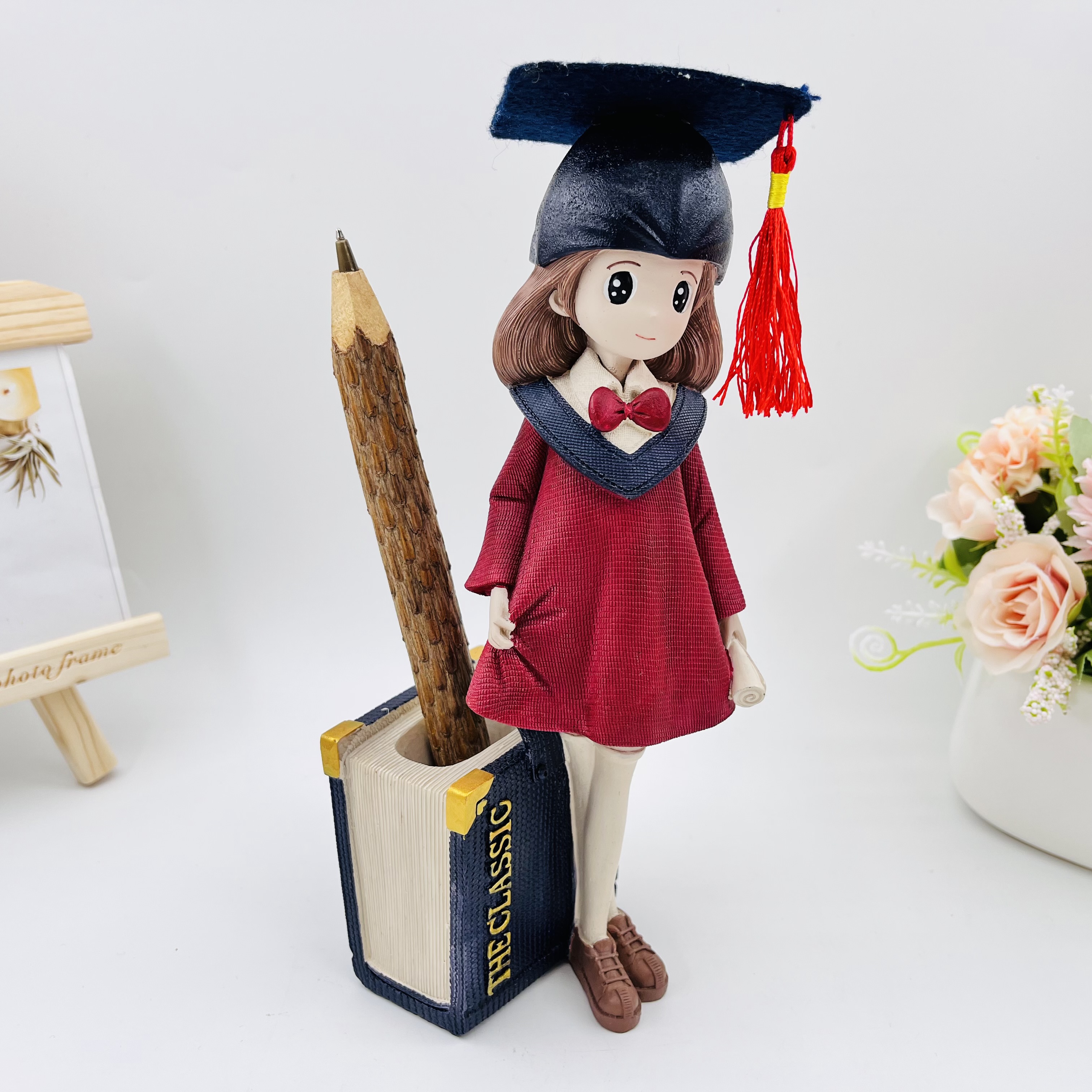 树脂情侣/博士/毕业礼品产品图