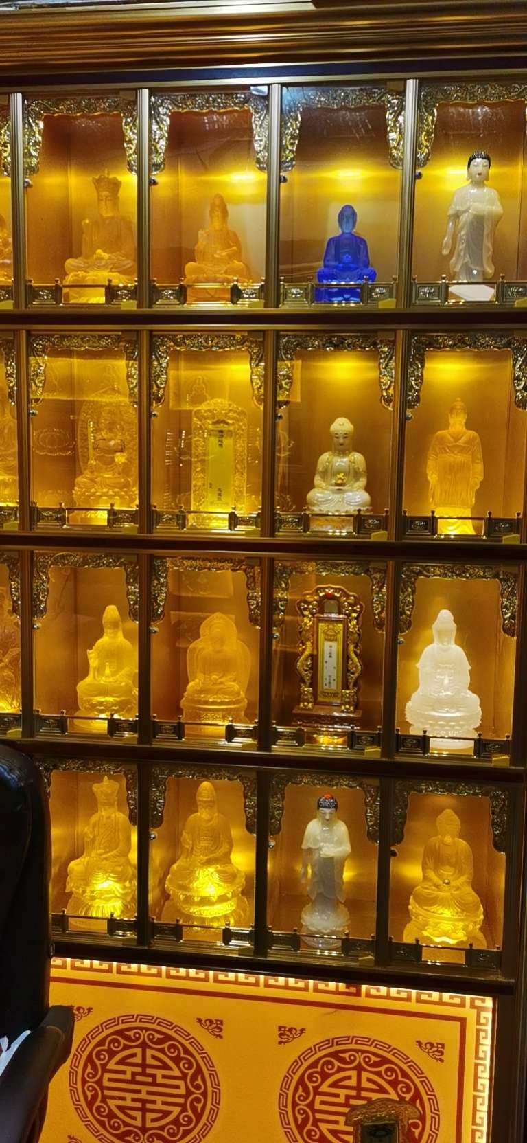 Yiwu Helian Cultural Products Co., Ltd Handicrafts Of The Buddha Niche, Ten Thousand Buddha Wall, Temple Custom 003 6 full figure