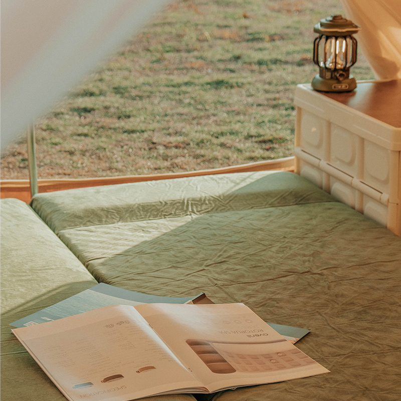 Xanuoduji outdoor inflatable tent sleeping pad thickened 10CN single mattress moisture-proof pad Specification image