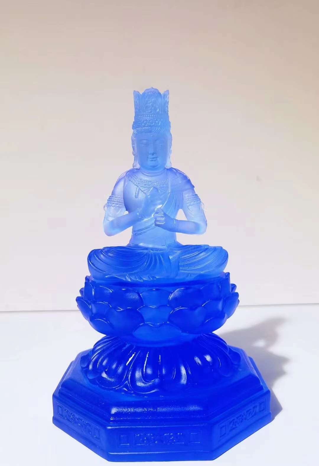 Yiwu Helian Cultural Products Co., Ltd. Art Fine Glass Buddha Series 002-7 Specification drawing