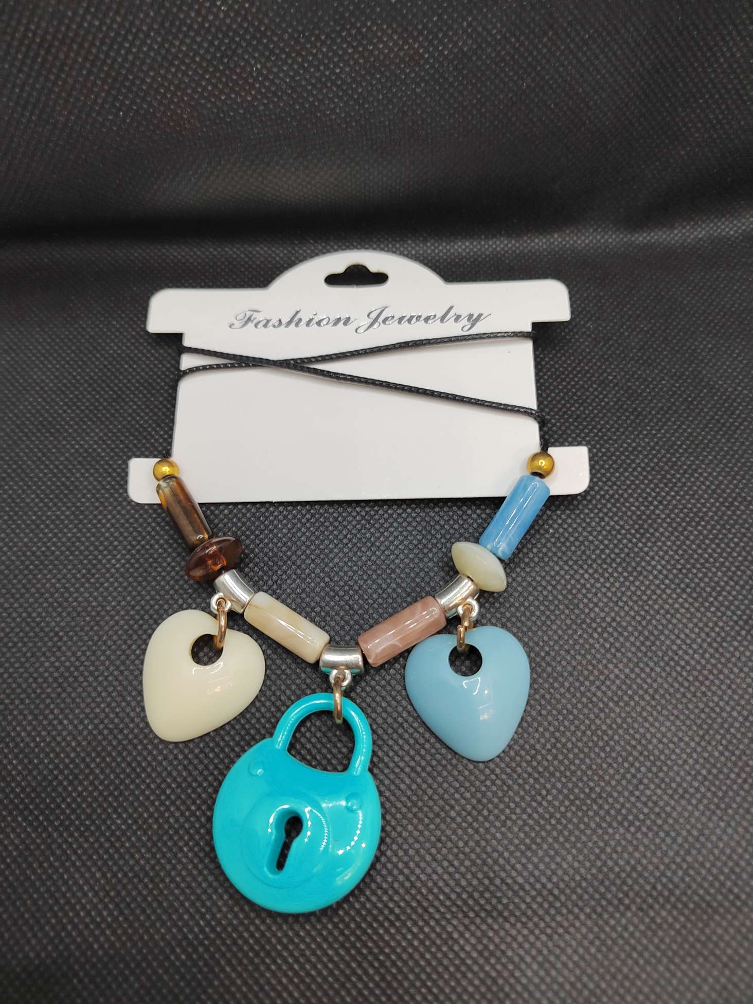 厂家直销项链 跨境欧美时尚饰品 非洲不规则流苏挂坠详情图6