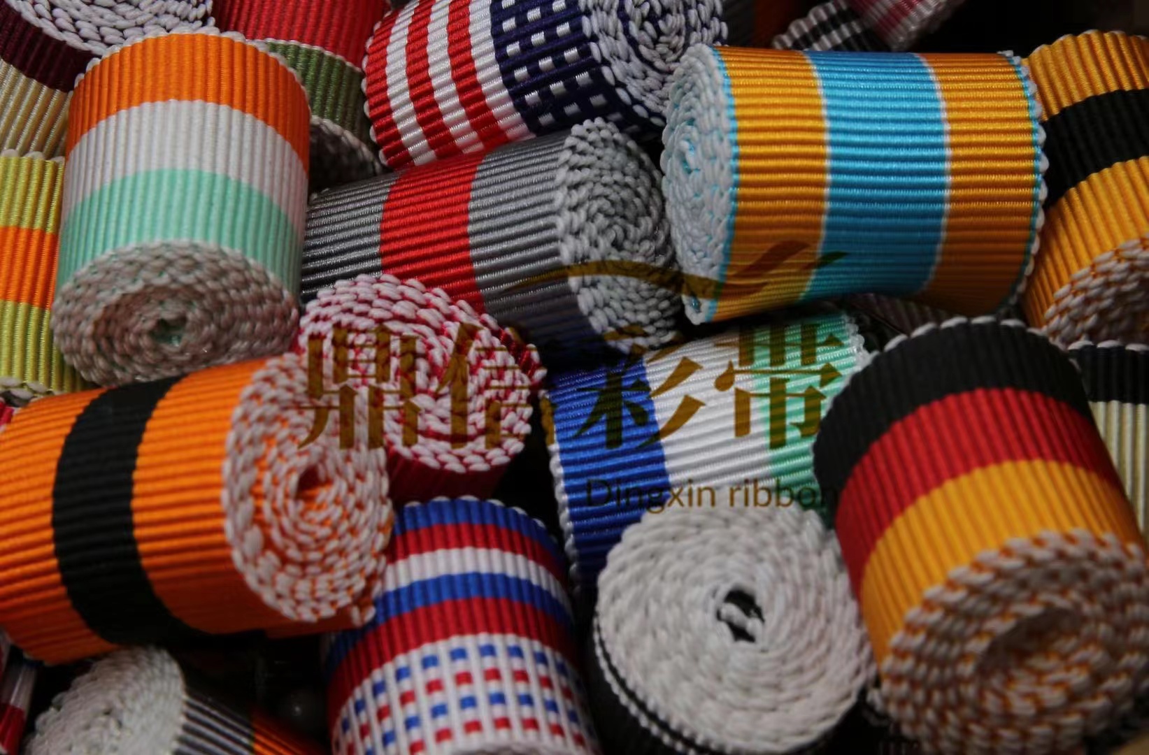 Korean premium woven ribbons, colored polyester intercolor hat straps, DIY ribbon intercolor woven gift box packaging materials, hats, straw hats, clothing, accessories, decorations, flower shop hair accessories, 50Y