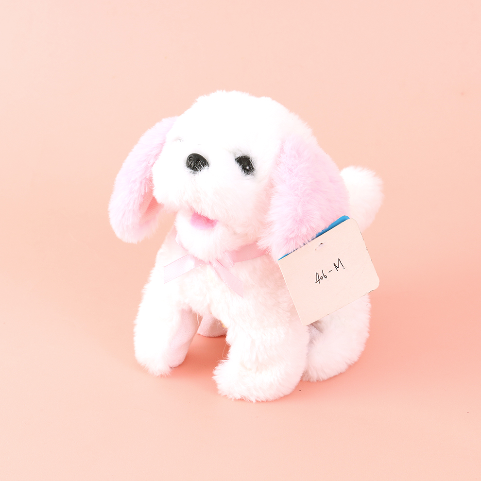 Children's toy dog, electric simulation plush, moving electronic puppy, walking and barking pet dog girl Children's toy dog, electric simulation plush, moving electronic puppy, walking and barking pet dog girl