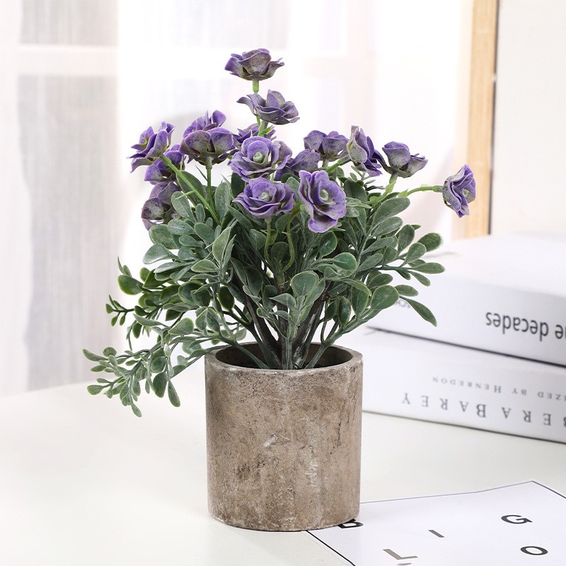 仿真盆栽 /批发仿真植物/装饰假花盆栽细节图