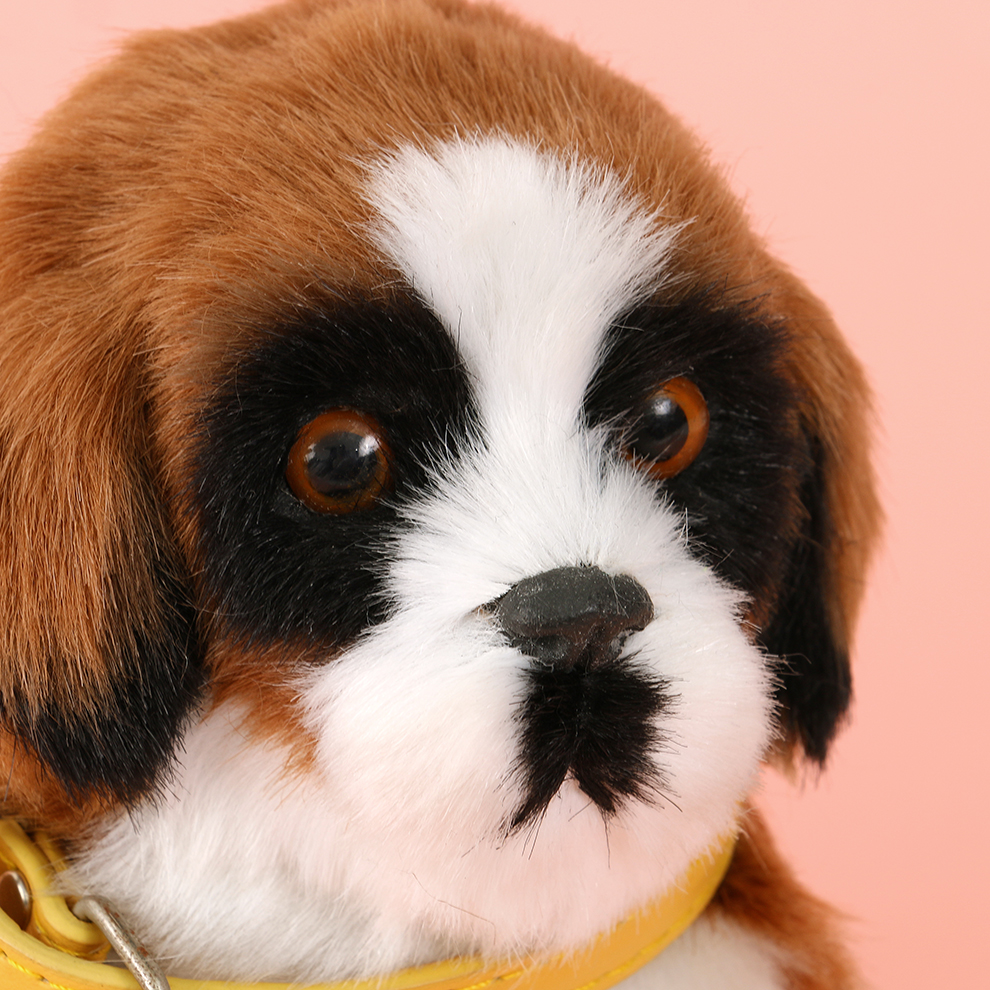 智力电动玩具/电动圣诞/电动圣诞礼品/毛绒玩具/儿童玩具白底实物图