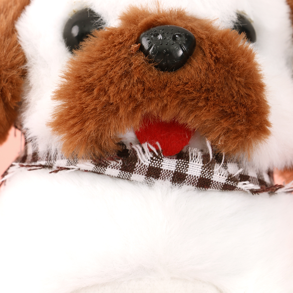 Children's toys, simulation dolls, can walk and bark, electronic pets, electric patterned plush dogs and cats, boys and girls Item Picture