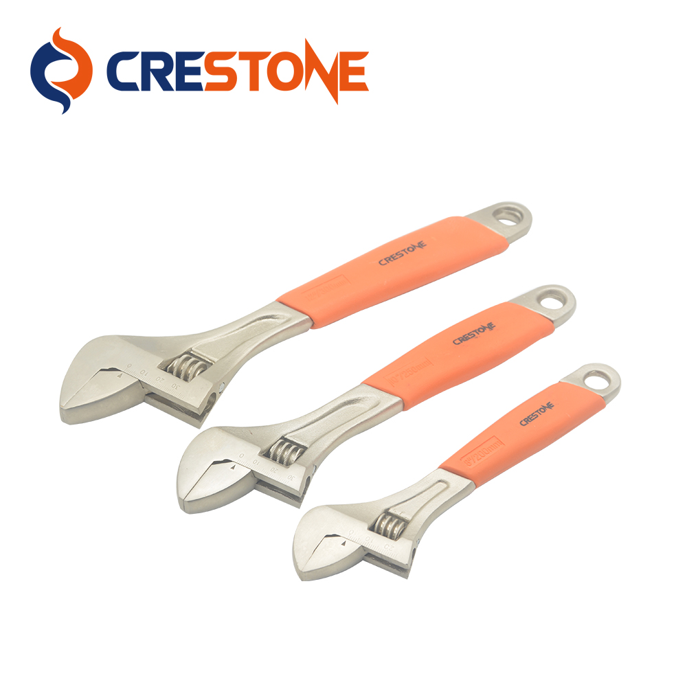 CRESTONE 6/8/10/12 inch ADJUSTABLE WRENCH (CRV)